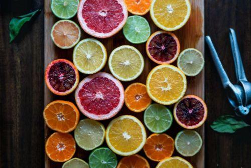Healthy food arrangement